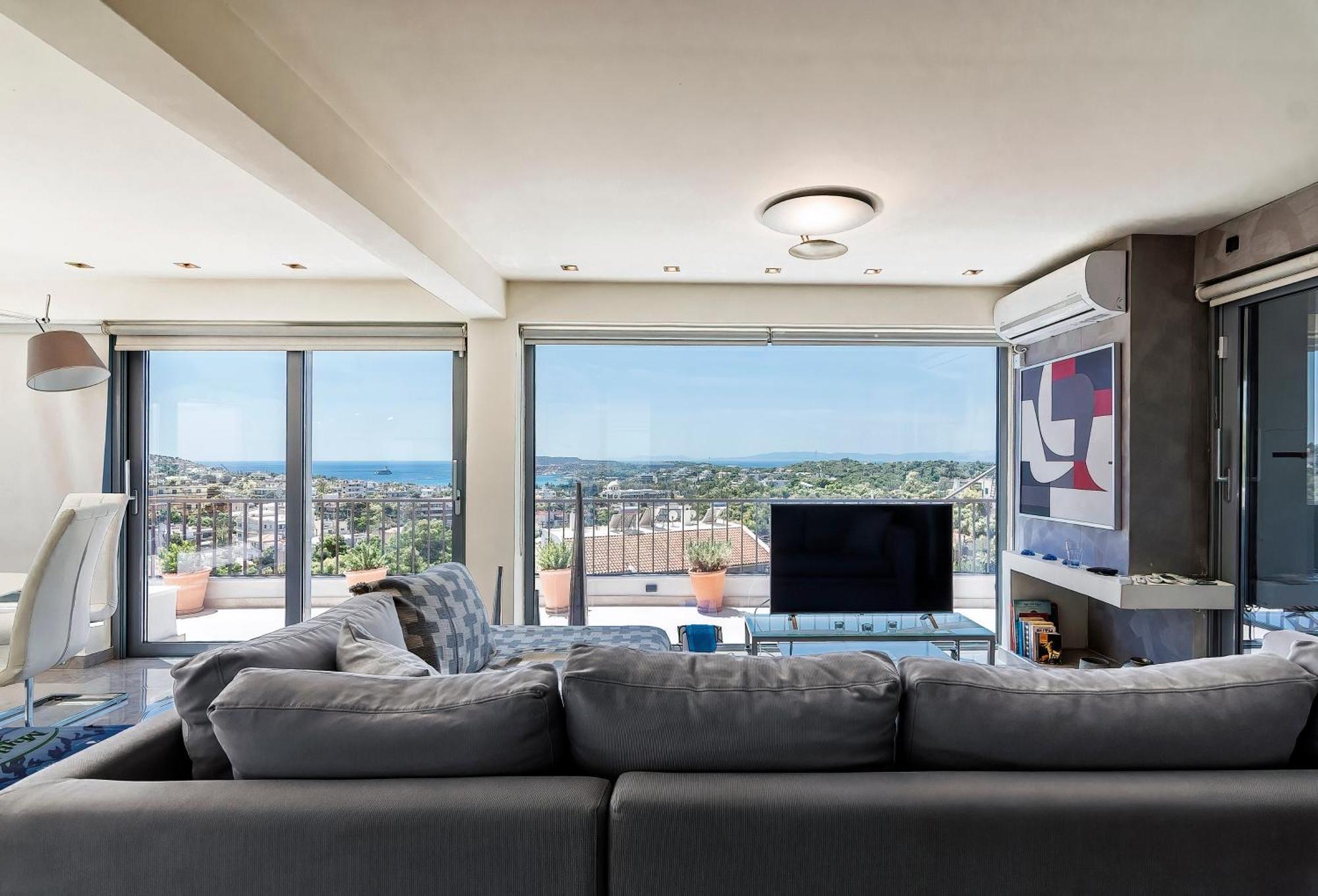 Breathtaking Penthouse Vouliagmeni Apartamento